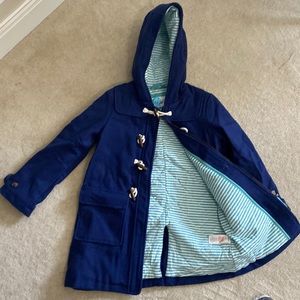 Mini Boden Pea coat  Size 7-8